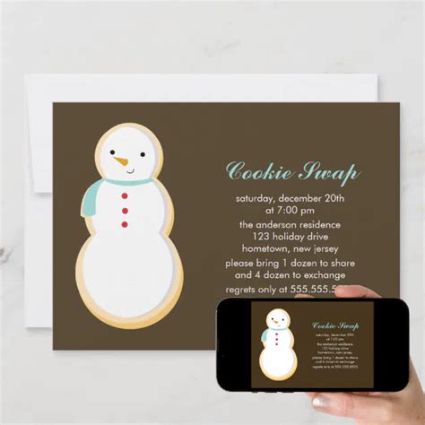 Cookie Swap Invitations | Zazzle