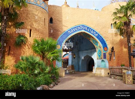 Entrance To Adventureland Disneyland Paris Marne-la-Vallee Chessy ...