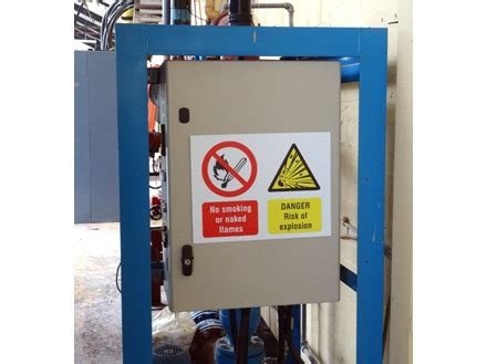 No Smoking Or Naked Flames Danger Risk Of Explosion Safety Sign MP Label Source
