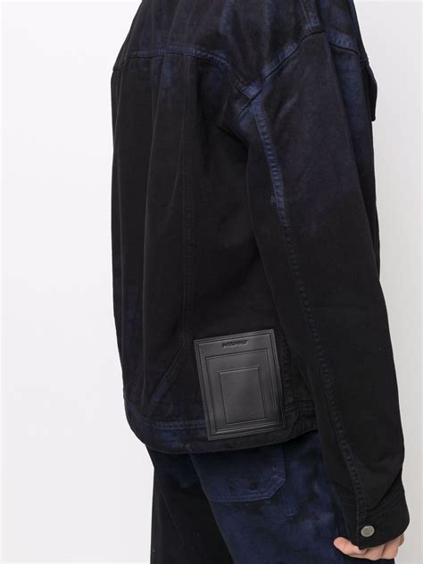 A Cold Wall Black Corrosion Denim Jacket ModeSens