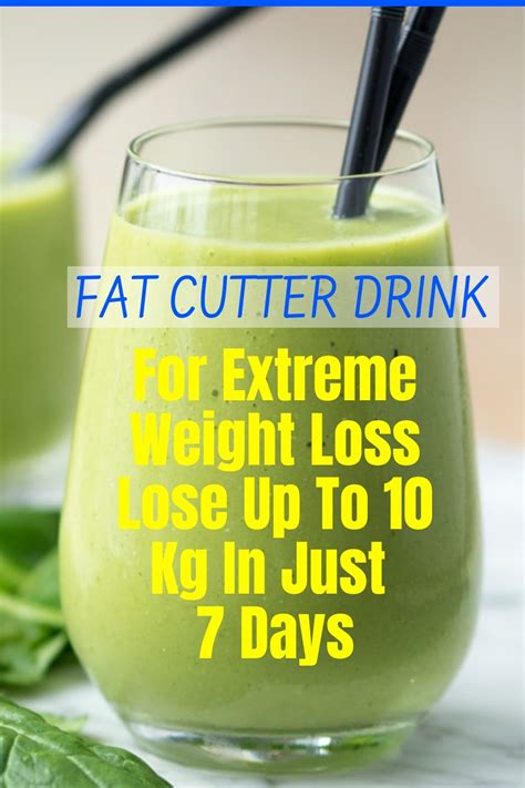 Fat Cutter Drink For Extreme Weight Loss Lose Up To 10 Kg In Just 7