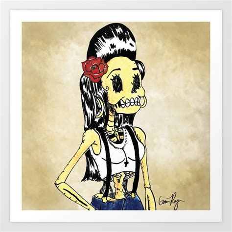 La Chola Art Print by El Catrin Arte | Society6