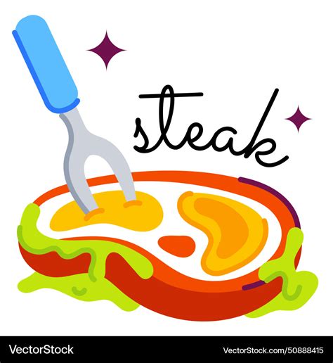 Steak Royalty Free Vector Image - VectorStock