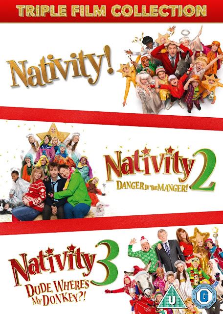 UK RELEASE: Nativity Triple Film DVD Collection Out Today