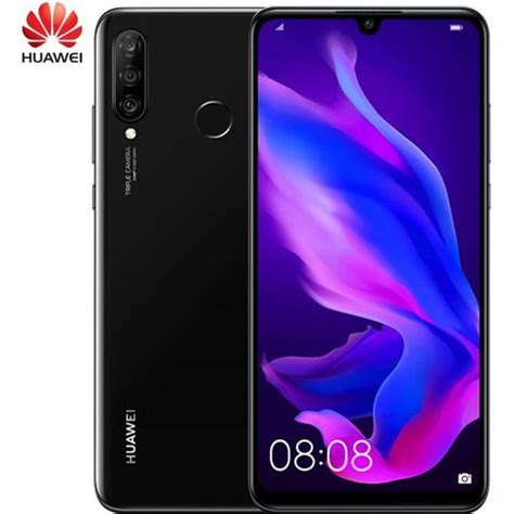 Smartphone - HUAWEI - P30 lite - 6 Go RAM - 128 Go ROM - Noir ...
