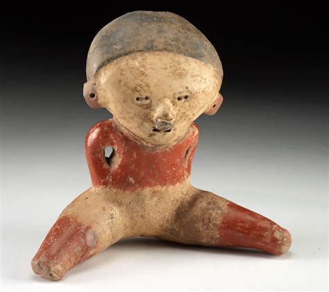 At Auction Nayarit Chinesco Type C Seated Nude Female Figure