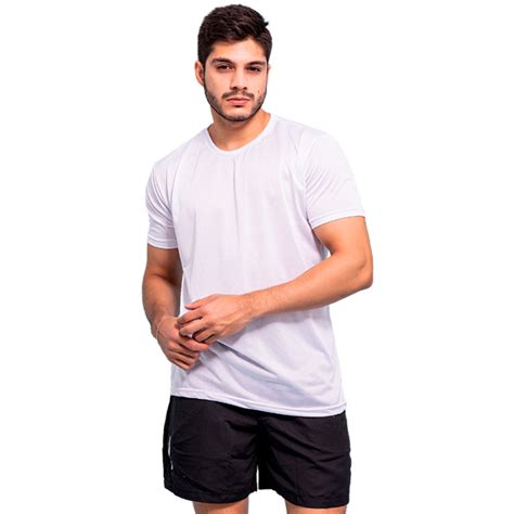 Camiseta Esportiva Levinha Masculina Dry Fit Manga Curta Camisa