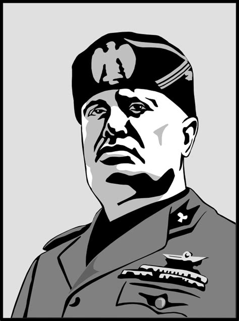 benito mussolini - Openclipart