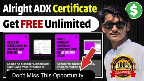 Alright Adx Unlimited Free Certificates Unlimited Free Alright Adx