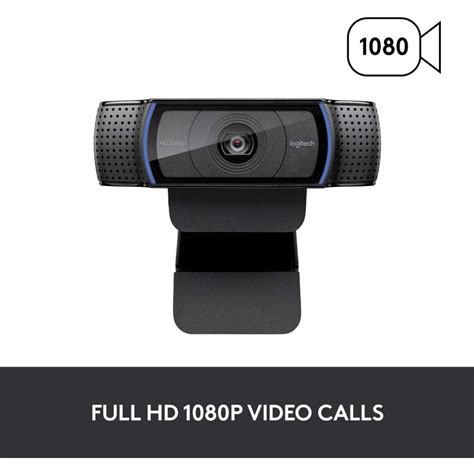 Logitech HD Pro Webcam C920, Widescreen Video Calling and Recording - L ...
