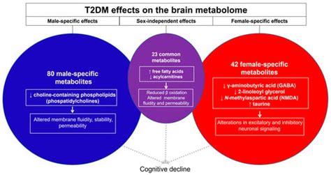 Metabolites Free Full Text Sex Modifies The Impact Of Type 2