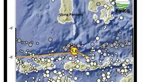 UPDATE 10 Gempa Bumi Terjadi Senin 21 Agustus 2023 Ada Gempa Di