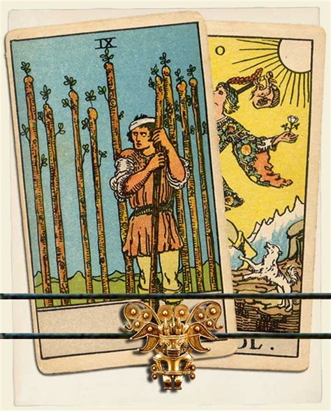 Nine of Wands and The Fool Combination Reading (with insights for love & relationships ...