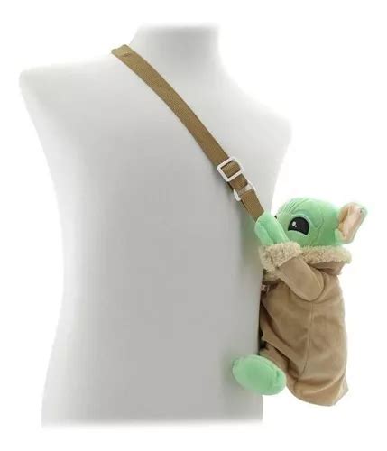 The Mandalorian Baby Yoda Mochila Peluche 33cm Bioworld Meses Sin