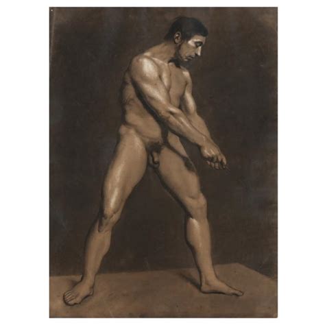 Continental School Late Th Century Academic Male Nude Study Lot Fine Art Auctionsep