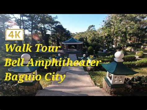 Bell Amphitheater At Camp John Hay Baguio City In K Youtube