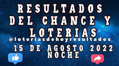 Resultados Chances Y Loterias De Colombia Ganar Chance Chances De