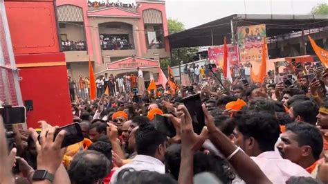 Bjp Mla Raja Singh Ram Navami Shobha Yatra2024 Tiger Raja Singh Entry