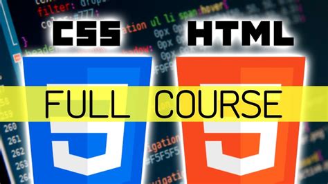 Learn Html Css And Web Design Full Course Full Beginners Course Video