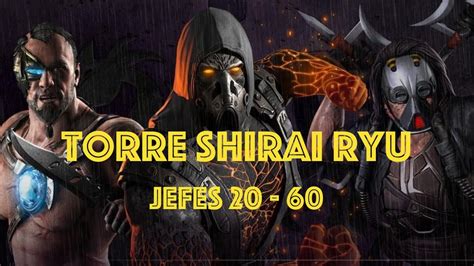 MK Torre Shirai Ryu FATAL Jefes 20 40 Y 60 YouTube