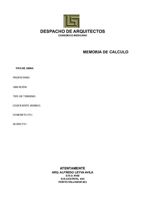 Hoja De Calculo Estructural Para Una Casa Con 2 Niveles De Vigueta Y Bovedilla