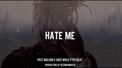 Free Juice Wrld X Post Malone Type Beat 2019 Hate Me Sad Guitar