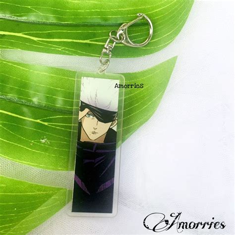 Jual Gantungan Kunci Gojo Satoru Keychain Anime Jujutsu Kaisen Sukuna