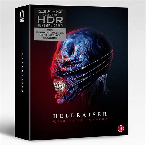 Hellraiser Quartet Of Torment K Uhd Arrow Limited Edition