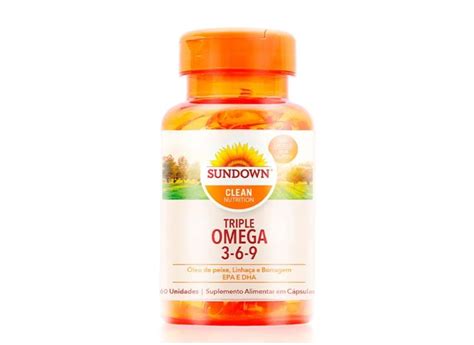 Ômega 3 Fish Oil Óleo De Peixe Sundown 1000mg C 320 Cápsulas o