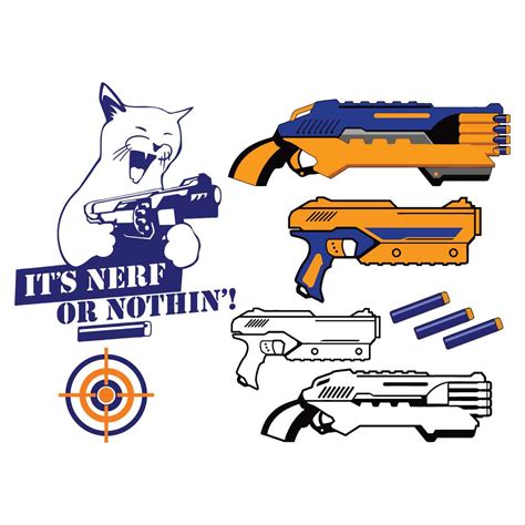 nerf svg target nerf svg nerf blasters dart svg nerf gun inspire