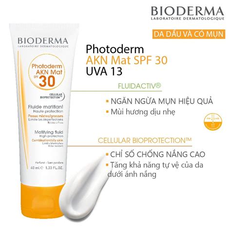 Kem Chống Nắng Bioderma Cho Da Dầu Mụn ThẾ GiỚi Skinfood