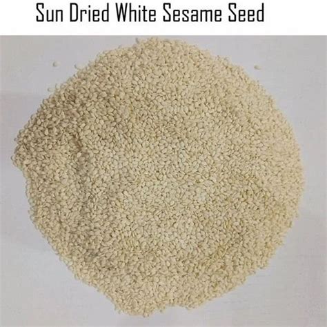 Hulled Natural Sun Dry White Sesame Seed Packaging Type PP Bag At Rs