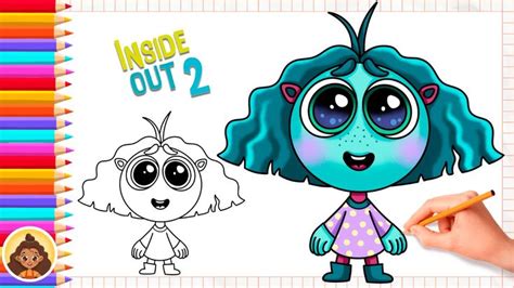 How To Draw Envy From Inside Out 2 In 2024 Cute Easy Drawings Easy