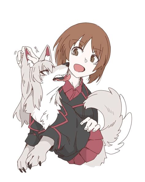 Miho's new pet : r/GIRLSundPANZER