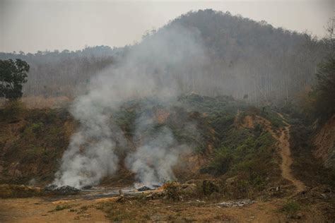 Extreme Levels Of Burning Haze In Laos Threaten Public Health Tourism