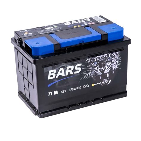 Купить аккумулятор bars 6ст-77 апз (левый+) в Алматы, цена: 34 000 ...