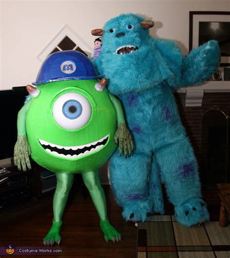 Homemade Mike And Sully Costumes