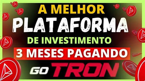 A Melhor Plataforma Pagando Trx Plataforma Trx Pagando H Meses