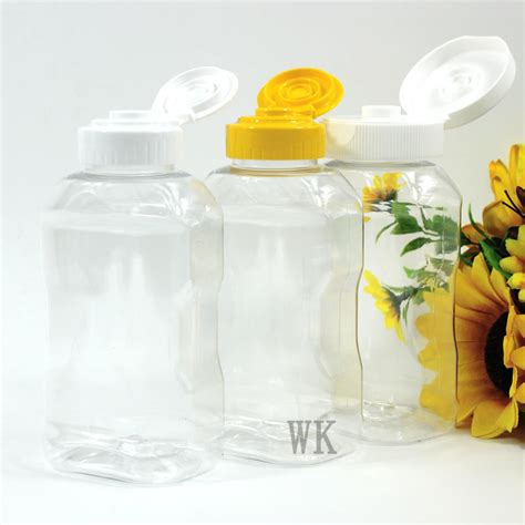 Hot Selling Plastic Sauce Squeeze Bottles Food Grade With Flip Top Cap For Kitchen Ketchup