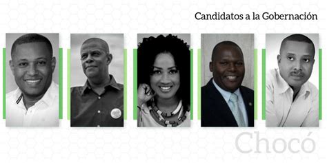 Elecciones 2019 Candidatos A La Gobernación Del Chocó