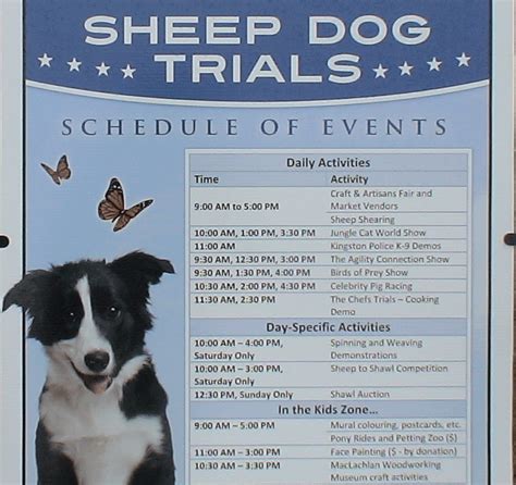 Kingston sheep dog trials information board – Incredible Kingston