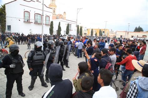 Pobladores de Amozoc aceptan realizar mesas de diálogo con Segob Reto