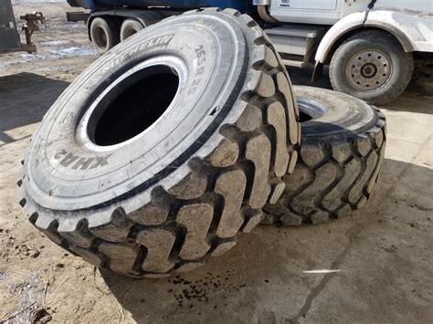 Michelin XHA2 26 5R25 Front Loader Tires BigIron Auctions