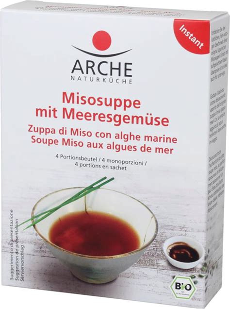 Arche Naturk Che Organic Miso Soup With Seaweed G Piccantino