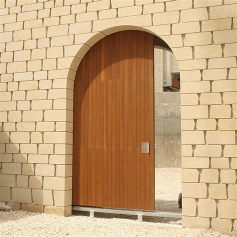 Entry Door Grupo GUBIA Wenge Bamboo Sliding