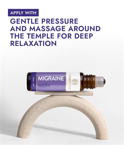 Migraine Roll On Relieves Headaches And Induces Sleep Dharti Co