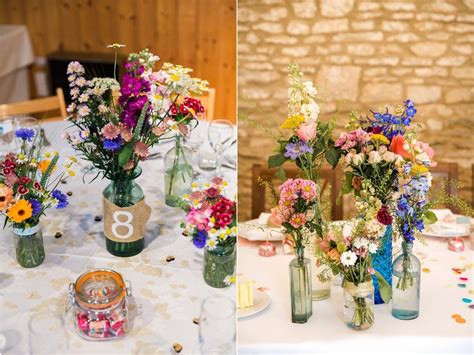 20 Budget-friendly Wildflower Wedding Centerpieces for Spring Summer | Roses & Rings