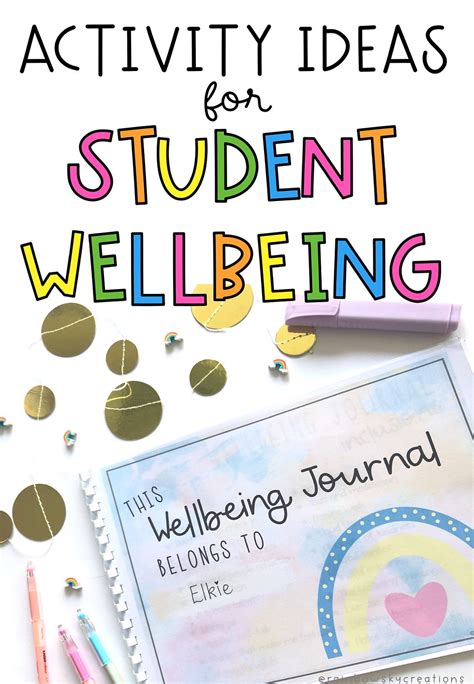 Activities to Support Student Wellbeing