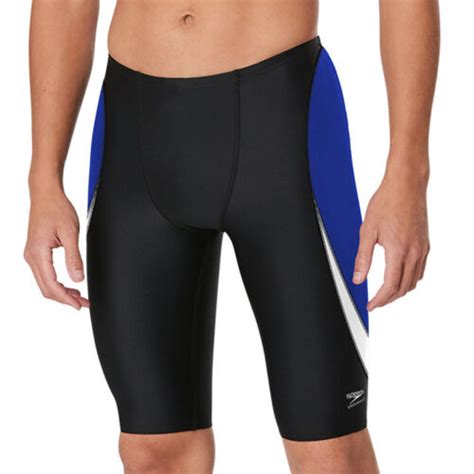 New Speedo Men S Edge Splice Swim Race Jammer 32 87052257 Ebay