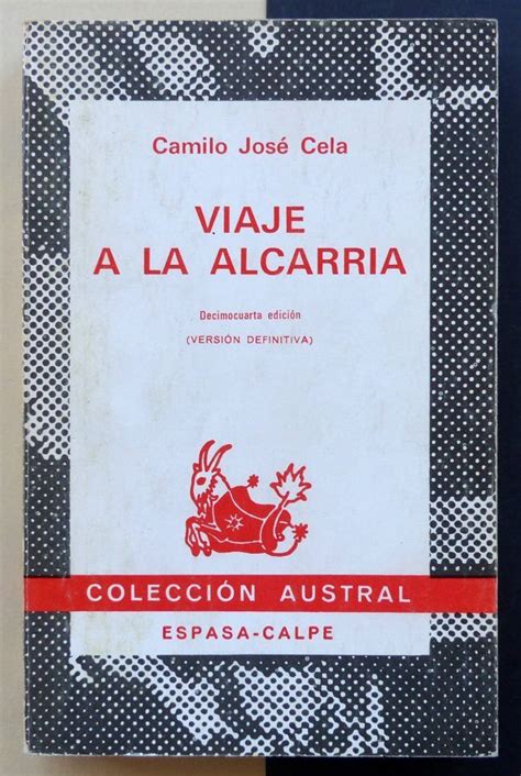 CELA Camilo José Viaje a la Alcarría Il Tuffatore Books